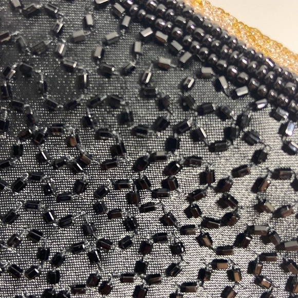 PROUD Mary & Co black neutral beaded satchel bag - Picture 13 of 14